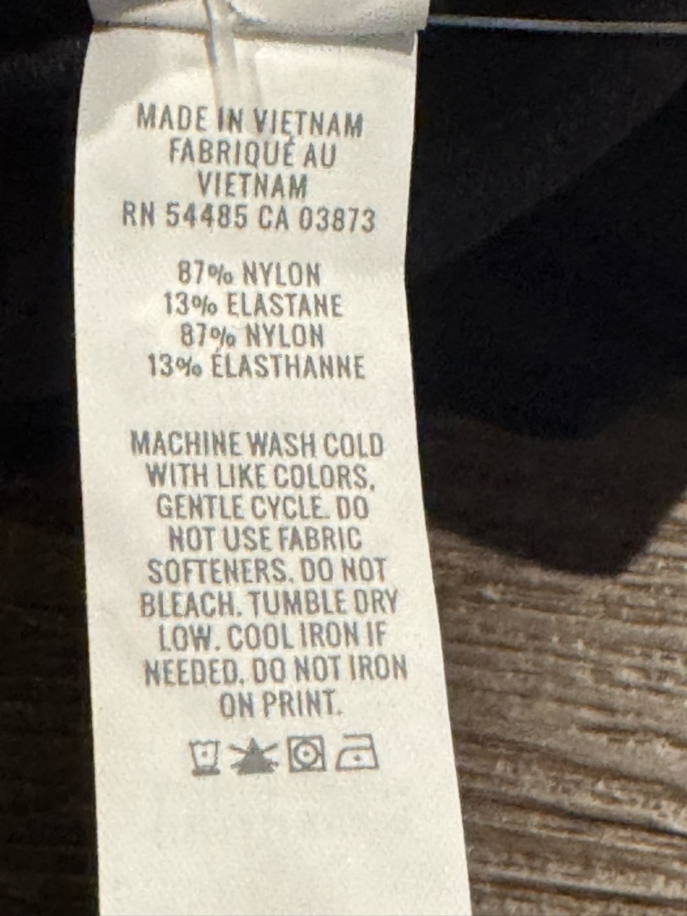 NEW Offline by Aerie Womens Real Me 7/8 Hi-Rise Leggings Black NWT Small Smocked - Picture 11 of 11